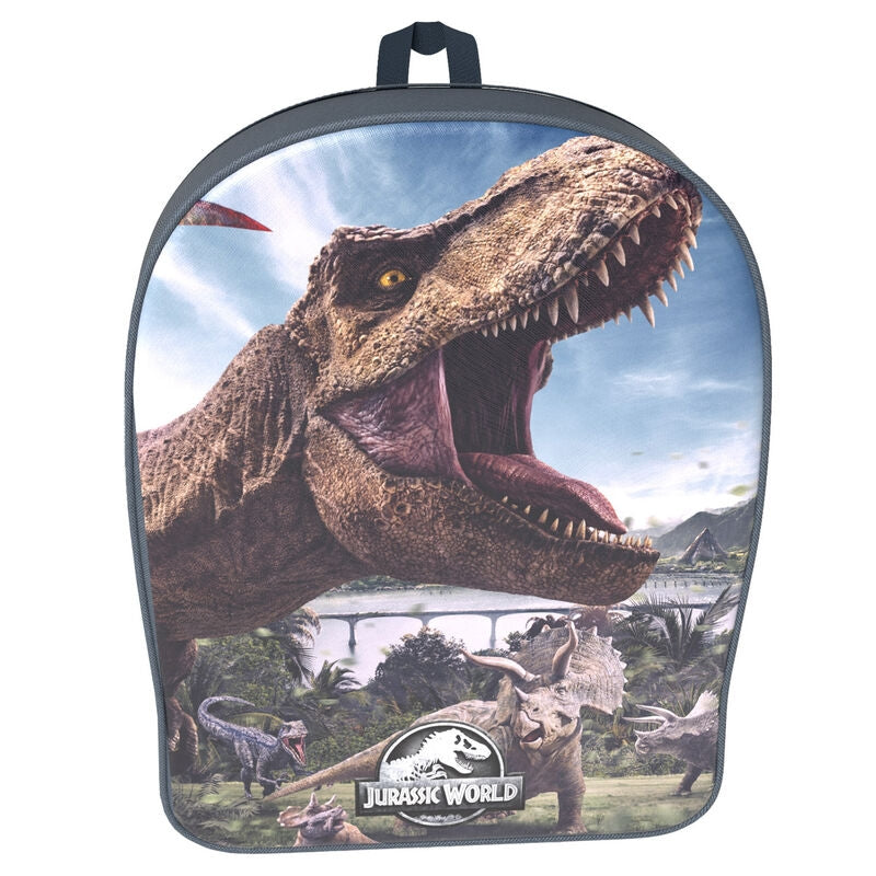Jurassic World 30 cm ryggsäck för barn, hållbar och snygg
