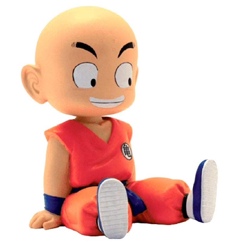 Krilin Chibi pengalåda figur, 15 cm samlarleksak