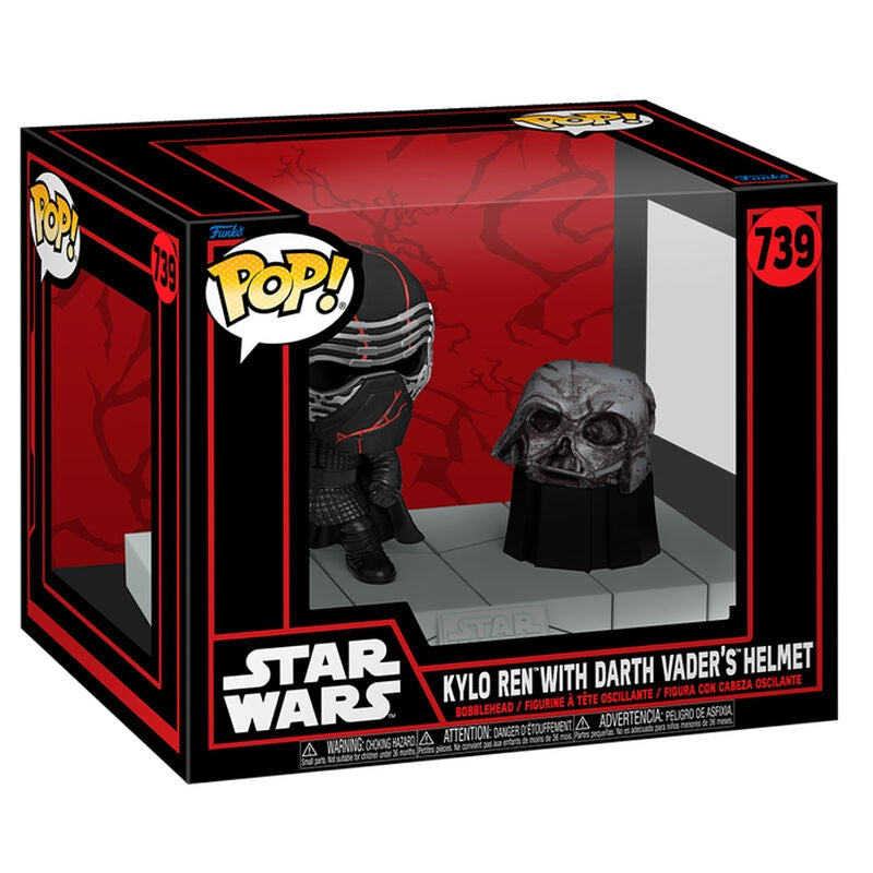 Kylo Ren figur med Darth Vader-hjälm, Star Wars Collectible