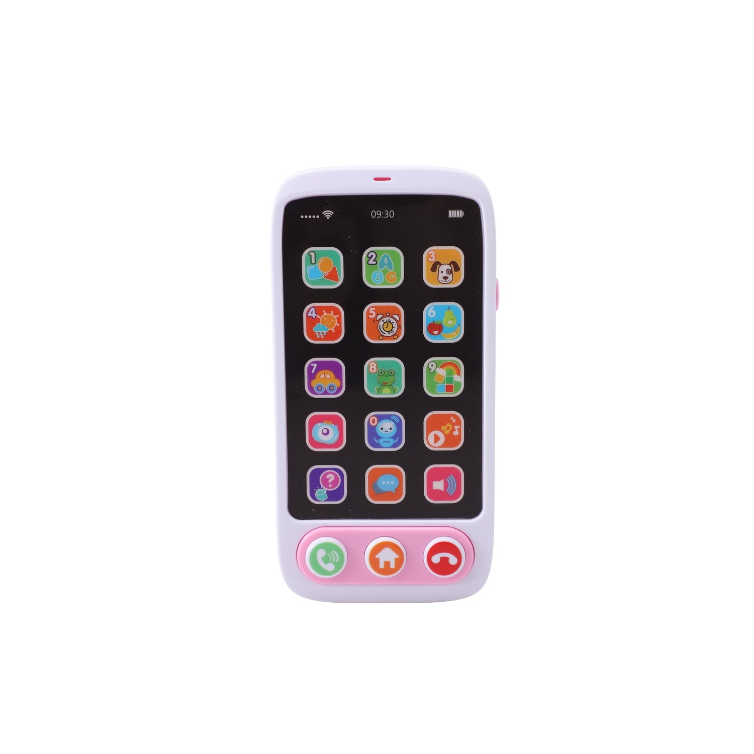 Leksaks-smartphone för barn, flerspråkig, ljuseffekter