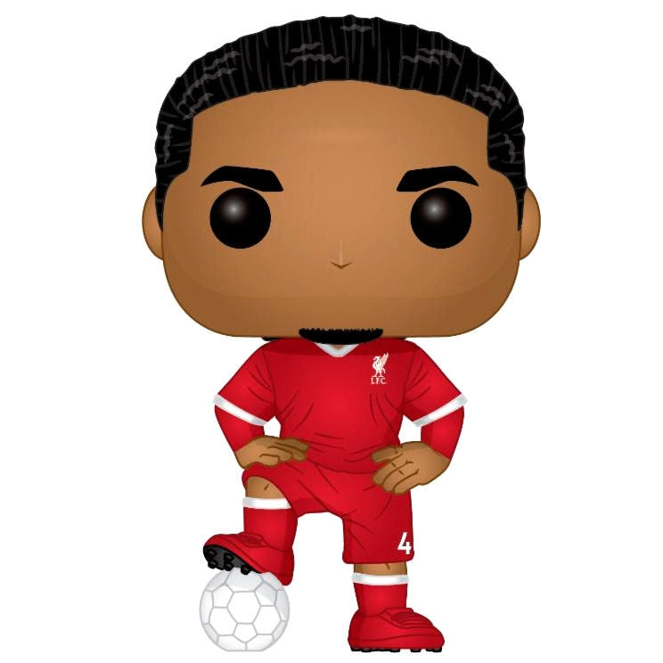 Liverpool Virgil Van Dijk POP-figur - Samlarleksak för fotboll