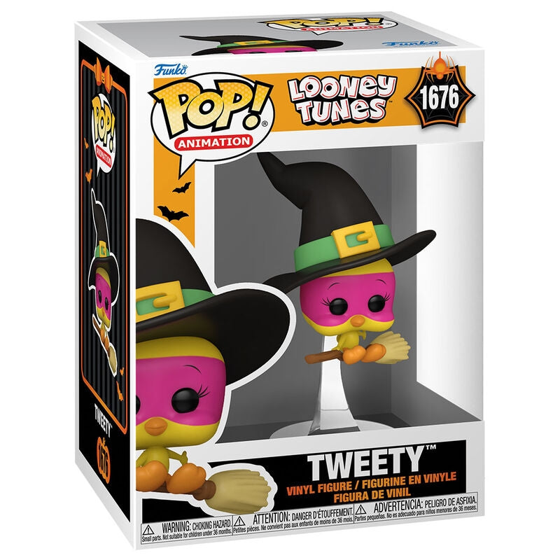 Looney Tunes Tweety Popfigur, Samlarleksak, 4 tum