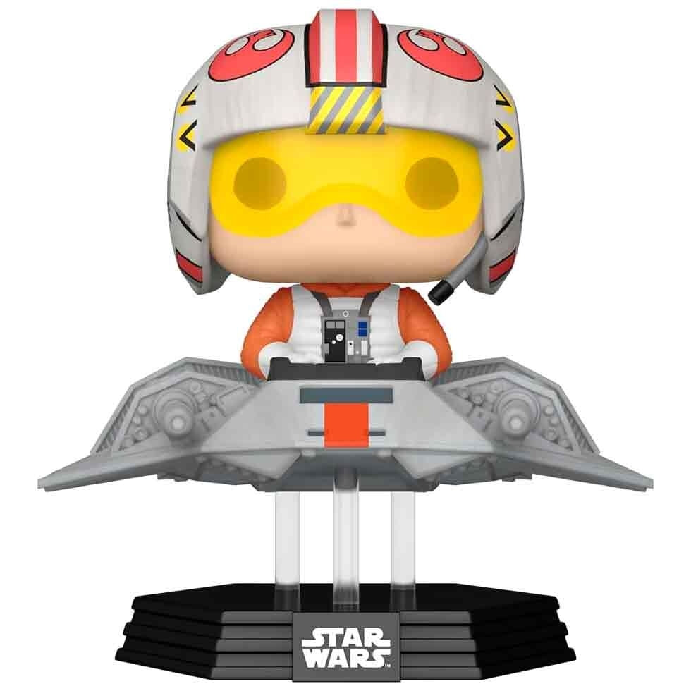 Luke Skywalker T-47 Airspeeder Figur - Exklusivt samlarobjekt