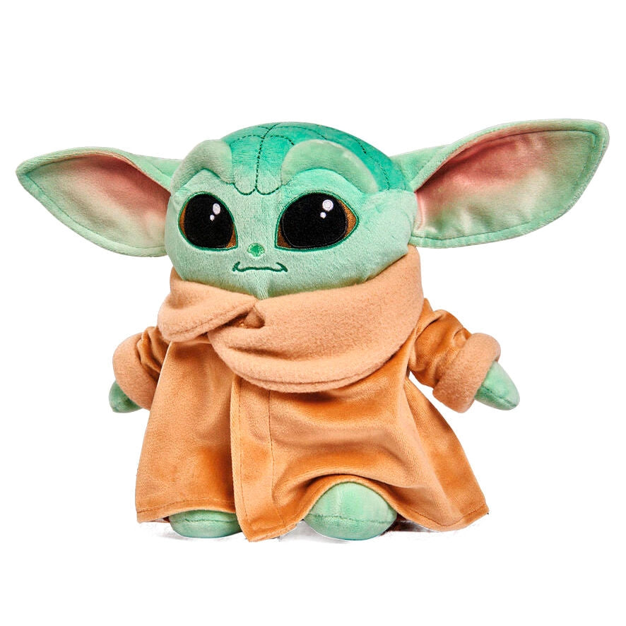 Mandalorian Baby Yoda plyschleksak, 25 cm mjuk fylld figur