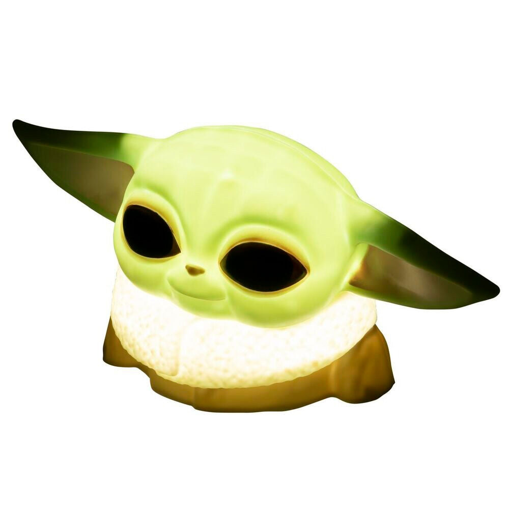Mandalorian Yoda 3D-ljus, LED, nattljus, heminredning