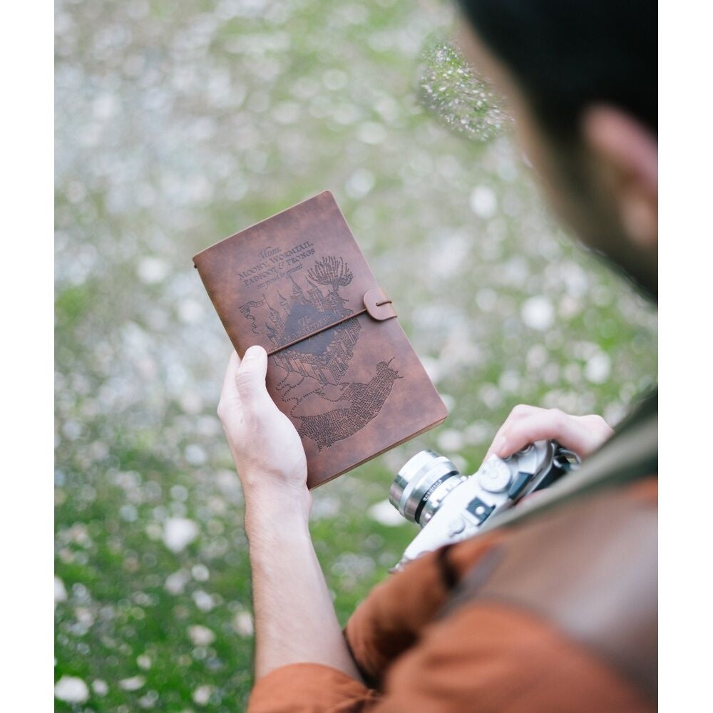 Marauder Map Travel Notebook för Harry Potter-fans