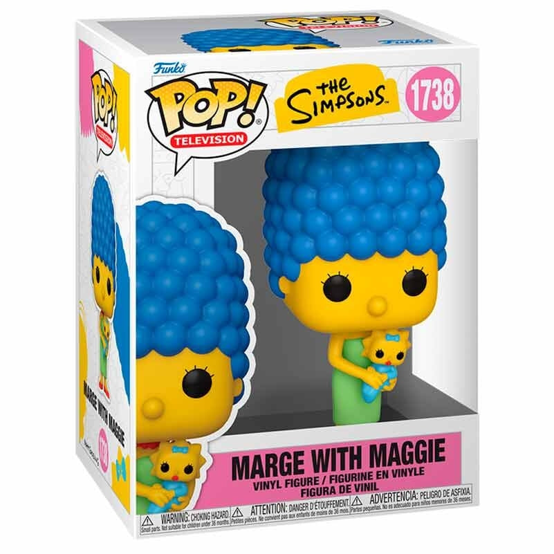 Marge med Maggie Figure från Simpsons, Collectible Toy