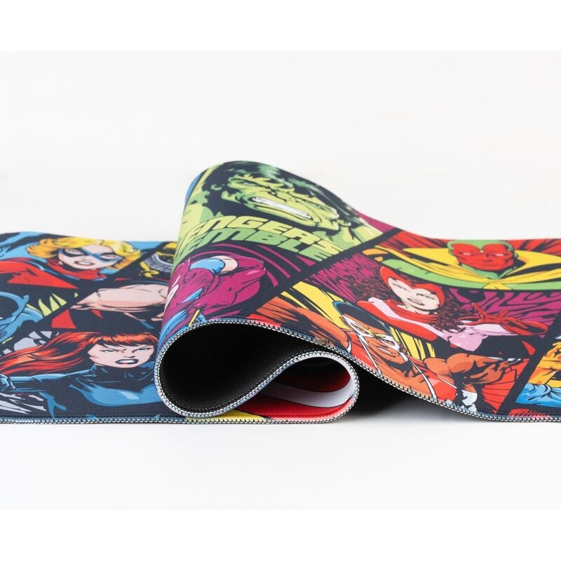 Marvel Avengers spelbordsmatta, stor storlek, slitstarkt material