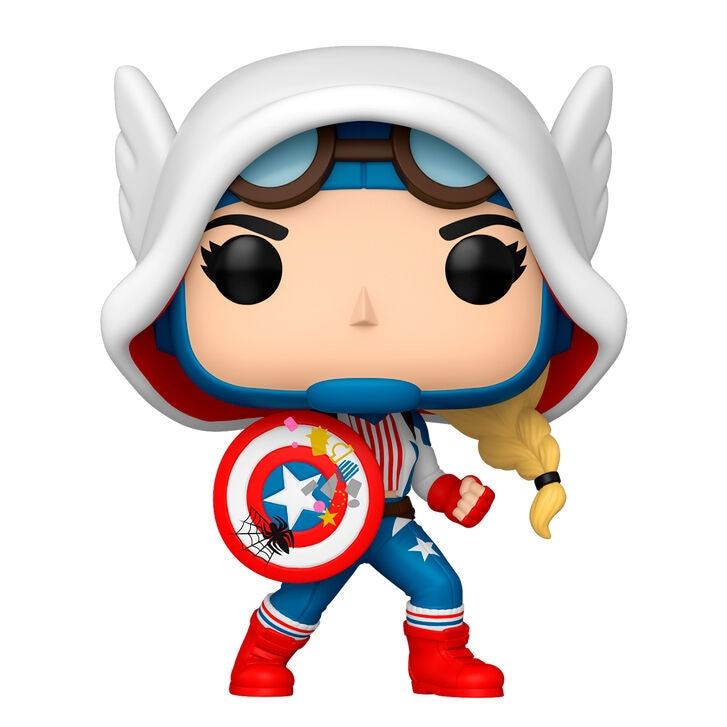 Marvel Cap-Gwen figur, 6-tums samlarleksak