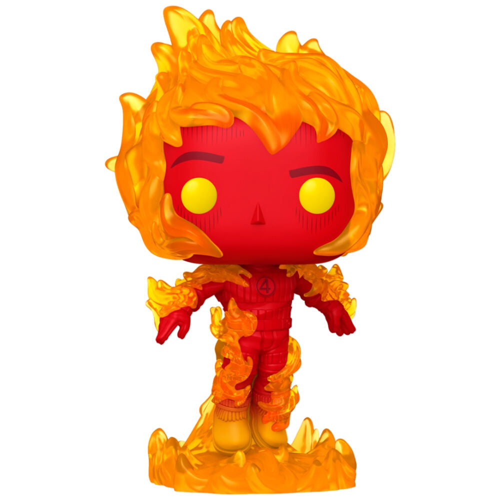 Marvel Fantastic Four Human Torch Action Figur 6-tums samlarobjekt