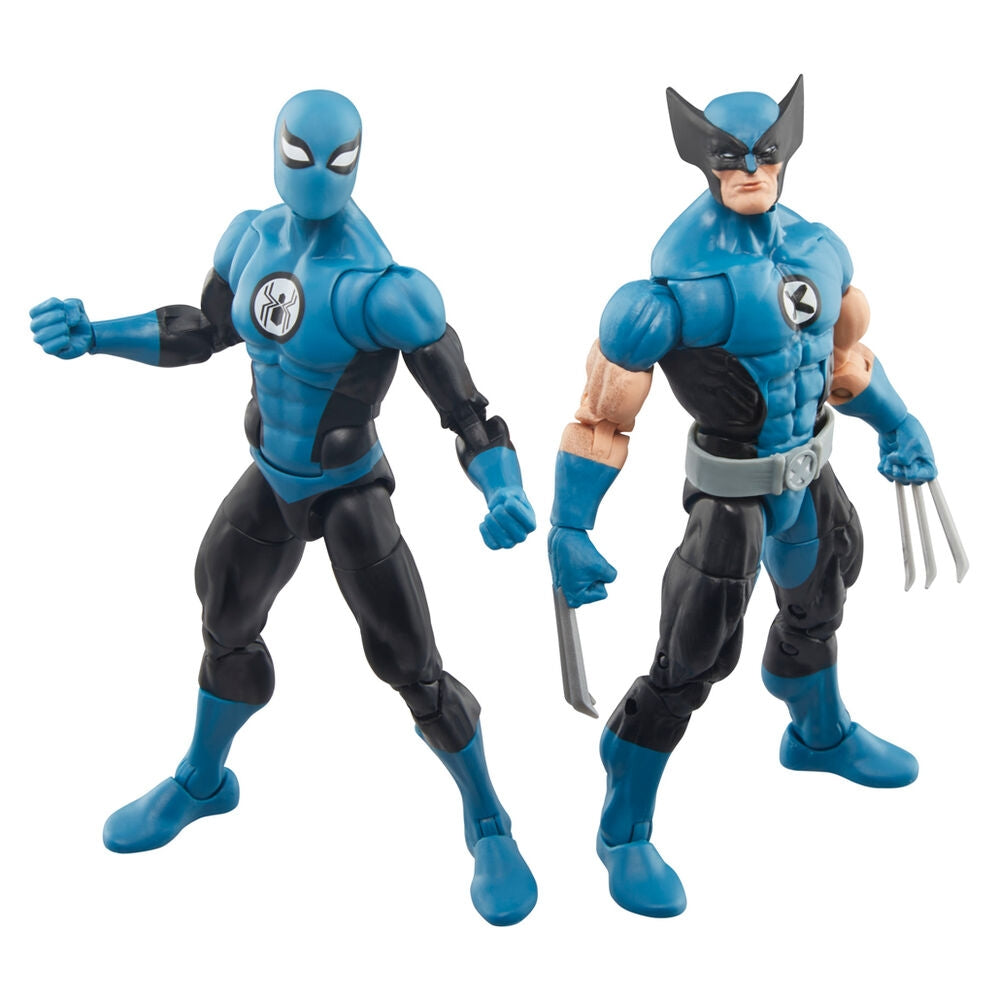 Marvel Superhero Figure Pack: Wolverine, Spiderman, 15 cm