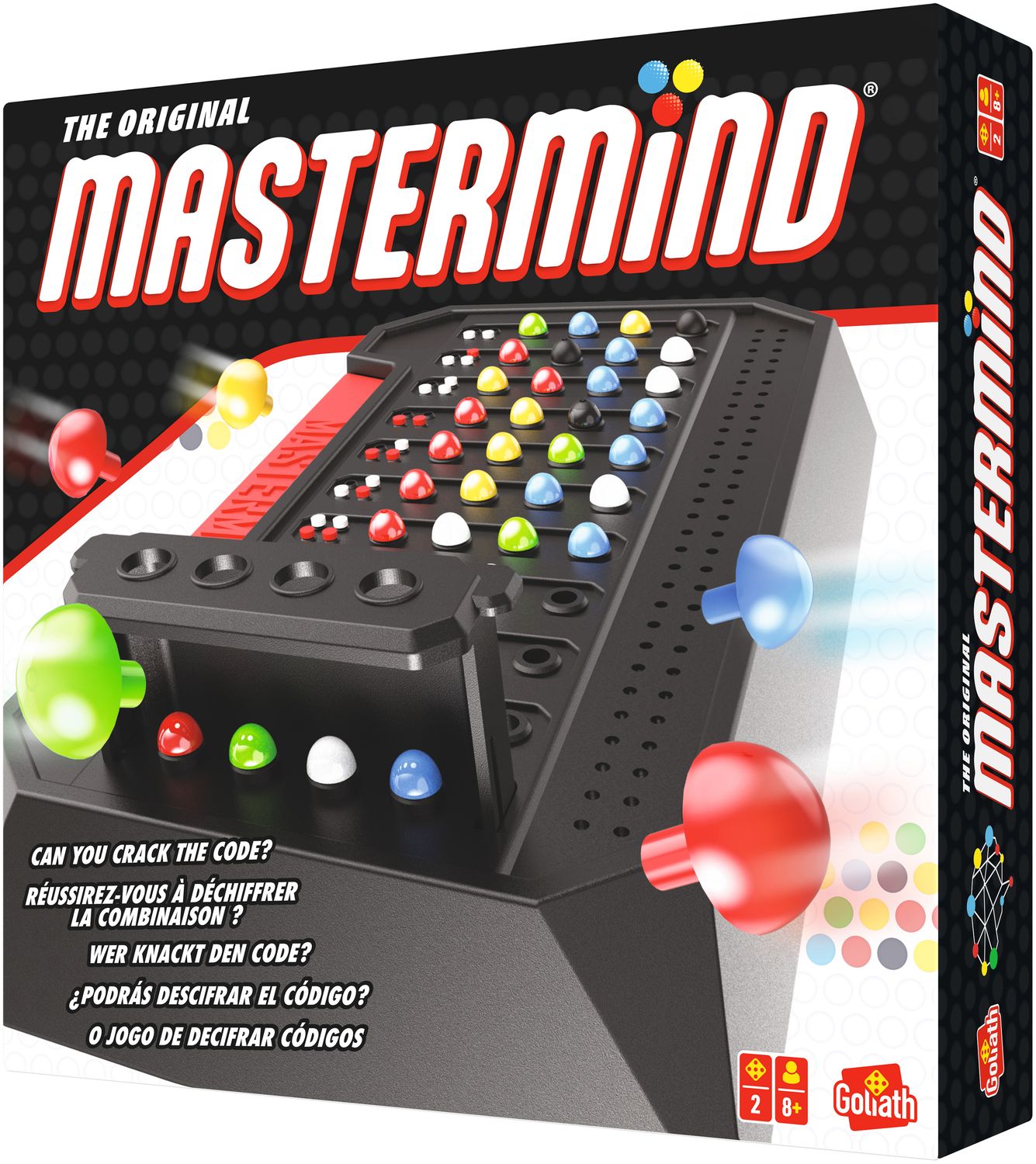Mastermind Strategispel, 2 spelare, 7+ år