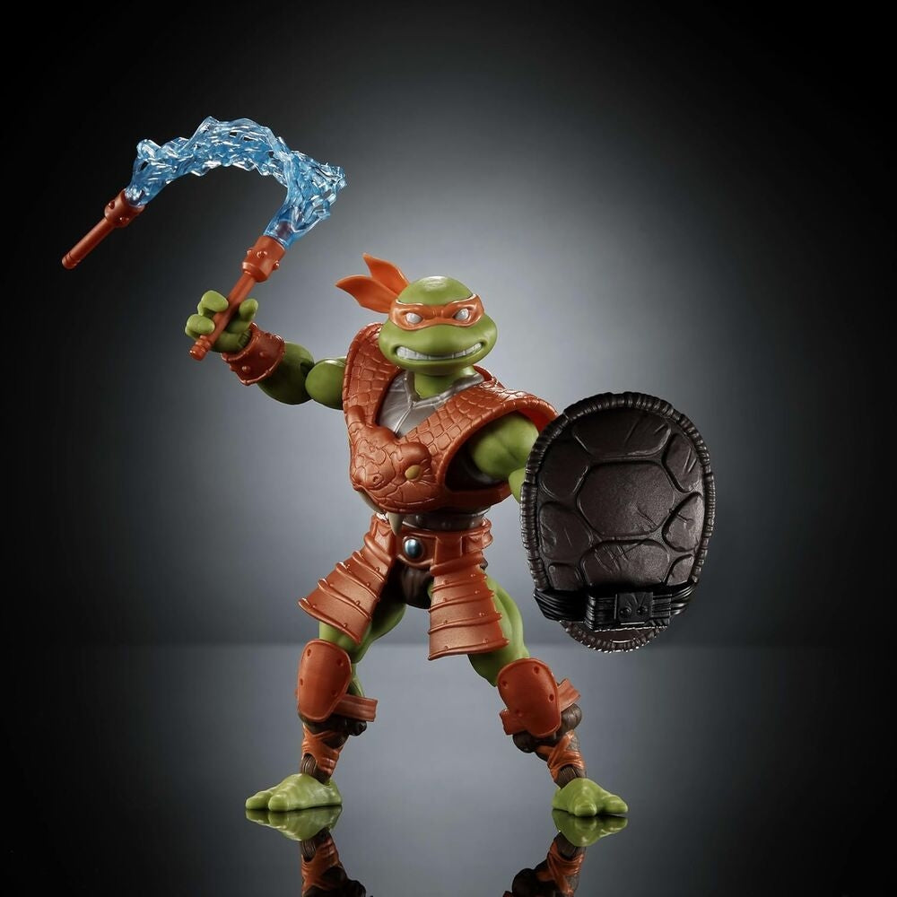Masters of the Universe Michelangelo-figur, 14 cm Storlek