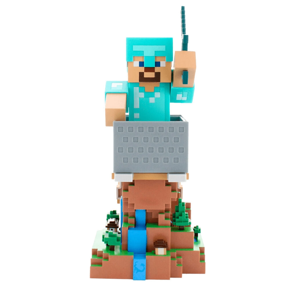 Minecraft Diamond Steve-figur, 20 cm samlarleksak