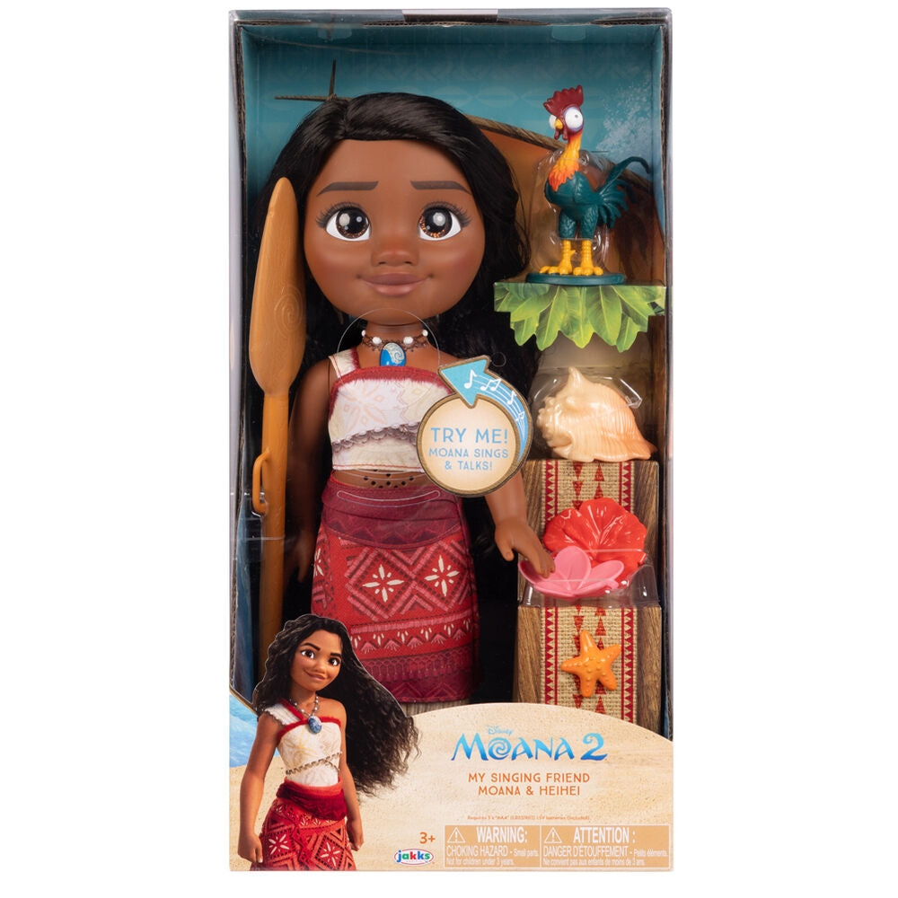 Moana 38 cm ljuddocka med musik och röstfunktioner