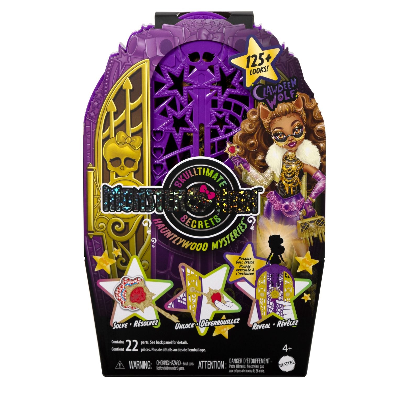 Monster High Clawdeen Wolf Docka med Modeaccessoarer