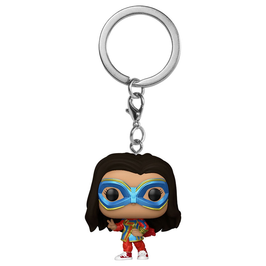 Ms. Marvel Pocket POP-nyckelring, samlarfigur