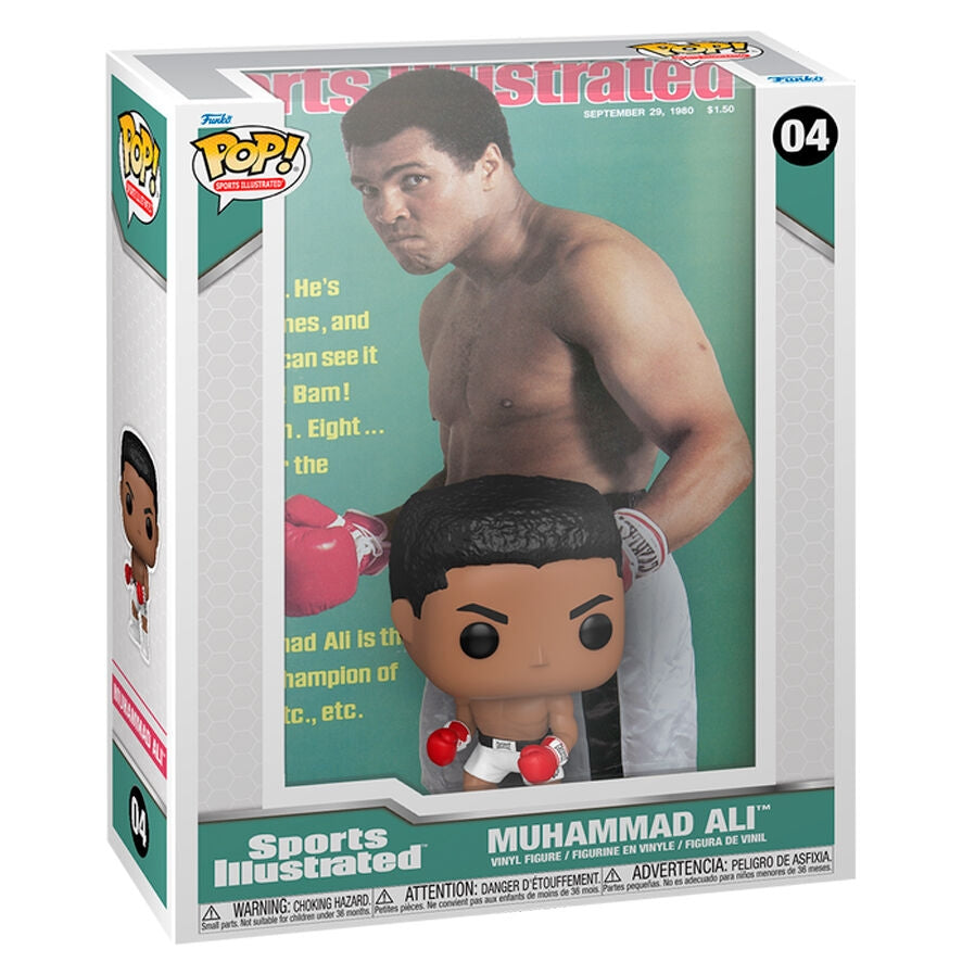 Muhammad Ali POP-figur - samlarbar vinylleksak, 4-tums