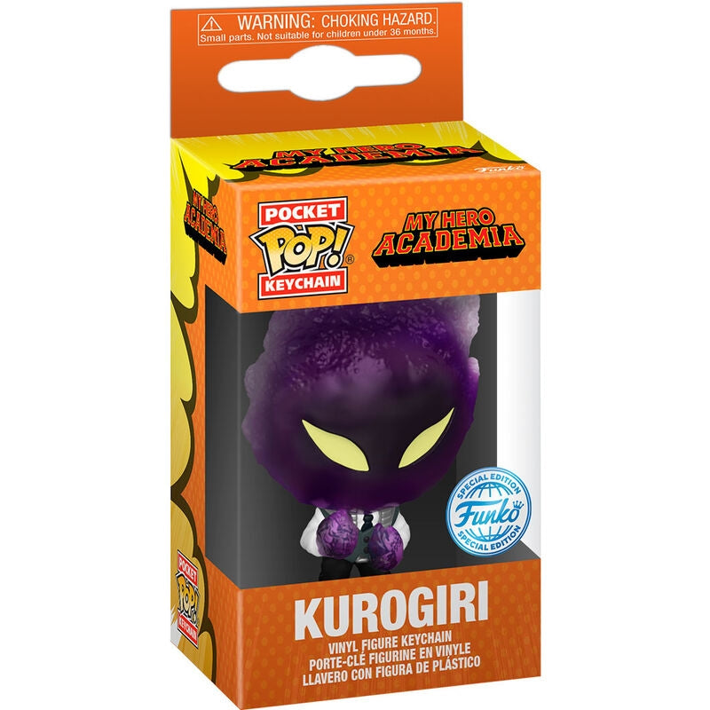 My Hero Academia Kurogiri Pocket POP-nyckelring, exklusiv design