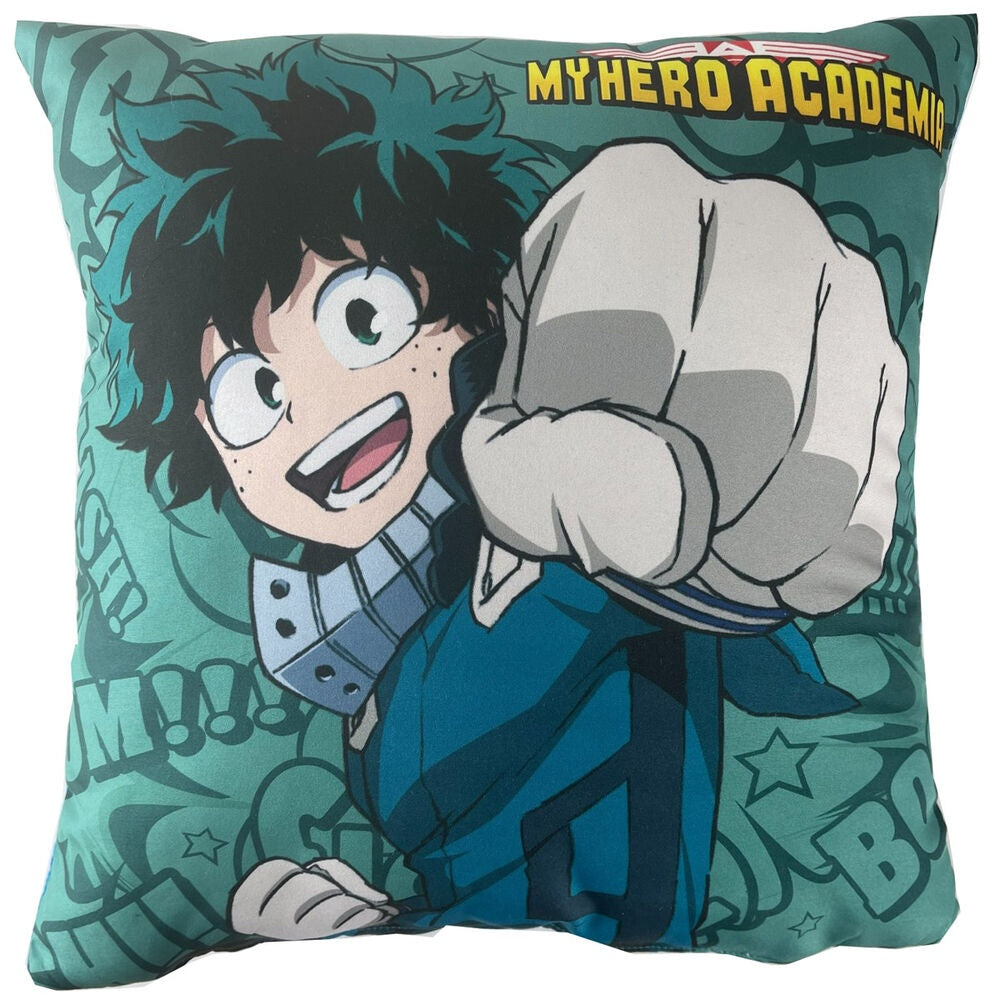 My Hero Academia kastkudde, mjukt tyg, 18x18 tum