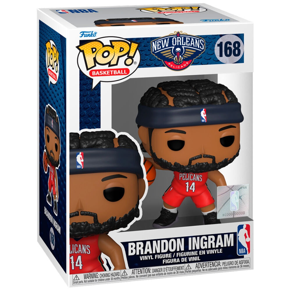 NBA New Orleans Pelikaner Brandon Ingram Pop Figur Samlarobjekt