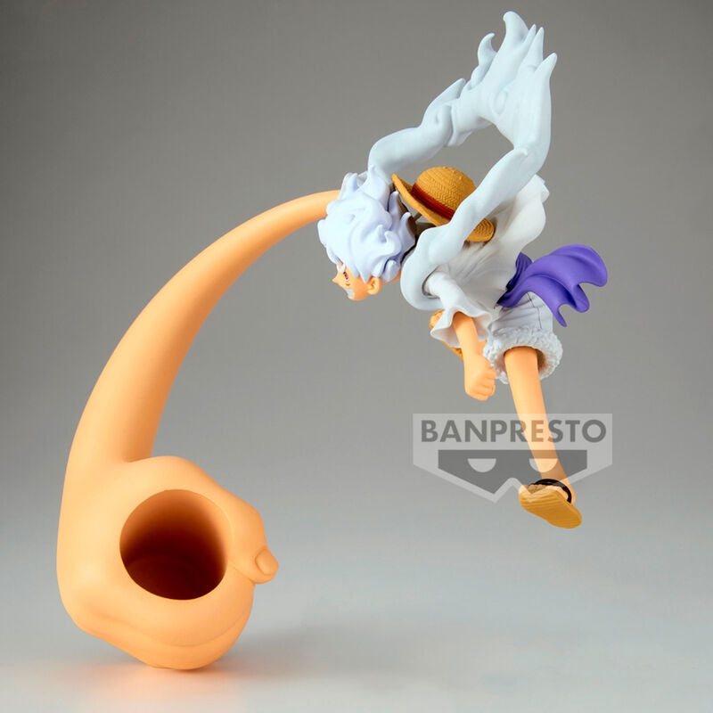 One Piece Gear 5 Monkey D. Luffy figur, 12 cm samlarobjekt