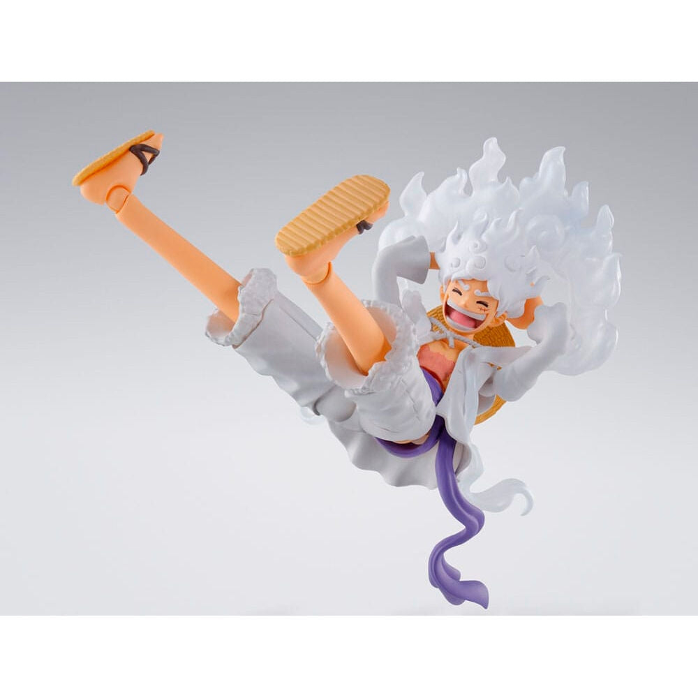 One Piece Gear 5 Monkey D. Luffy figur, 15,5 cm samlarobjekt