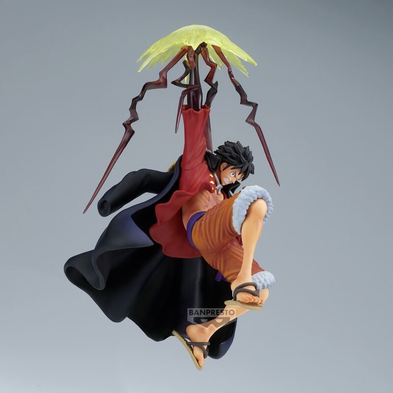 One Piece Monkey D Luffy Battle Record Figur, 15 cm lång