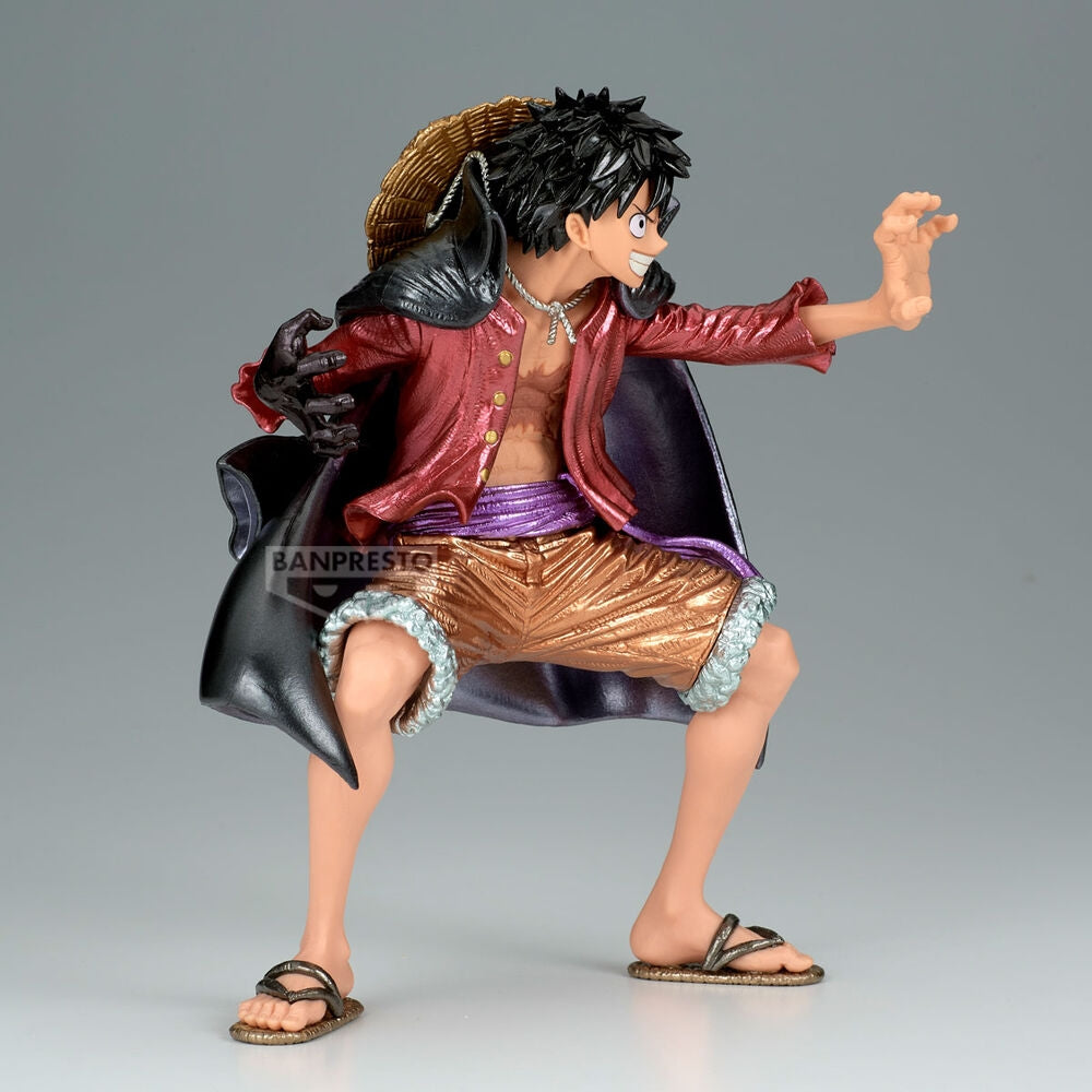 One Piece Monkey D. Luffy figur, 19 cm samlarleksak