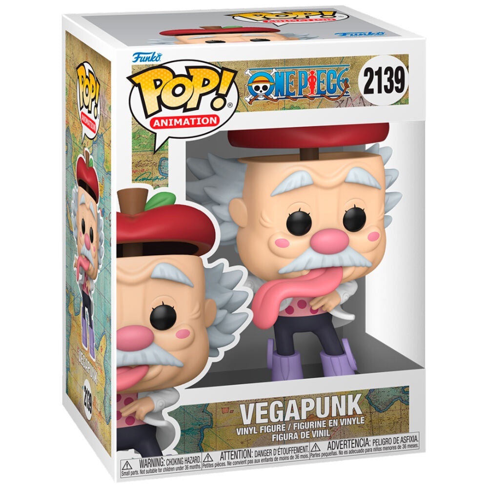 One Piece Vegapunk POP-figur - samlarbar vinylleksak