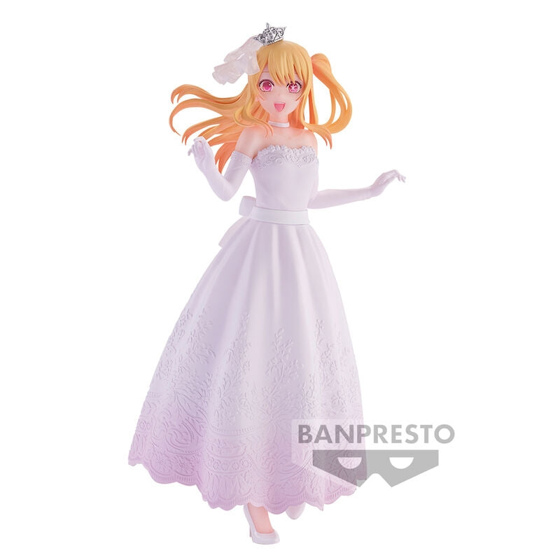 Oshi No Ko rubinfigur, 20 cm, brudklänning samlarobjekt