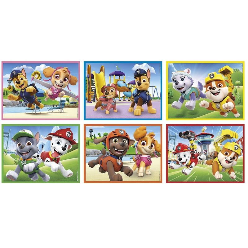 Paw Patrol 12-bitars pussel för barn, rolig inlärningsaktivitet