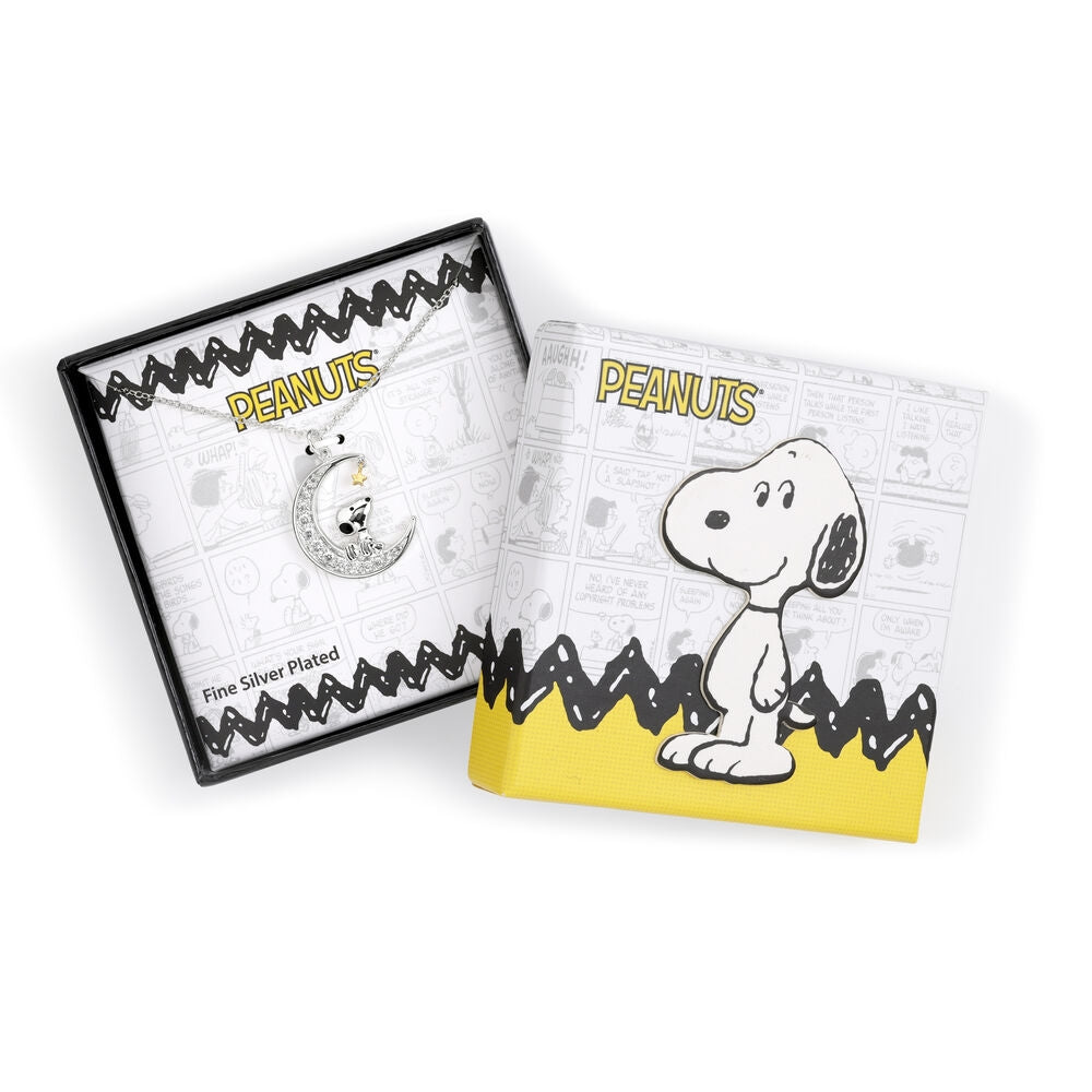 Peanuts Moon Halsband med justerbar kedja och unik design
