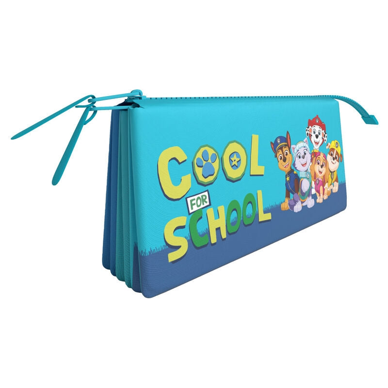 Pennfodral för barn, Paw Patrol Design, Trippelfack
