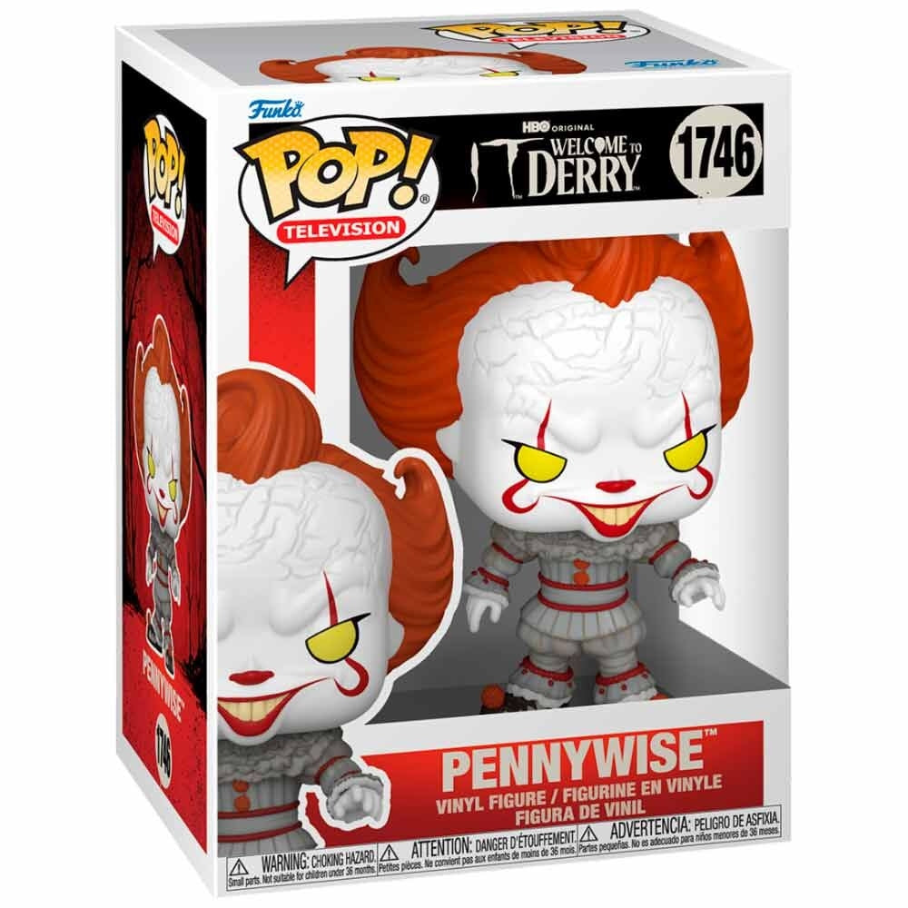 Pennywise Figur från IT-film, 7-tums samlarleksak