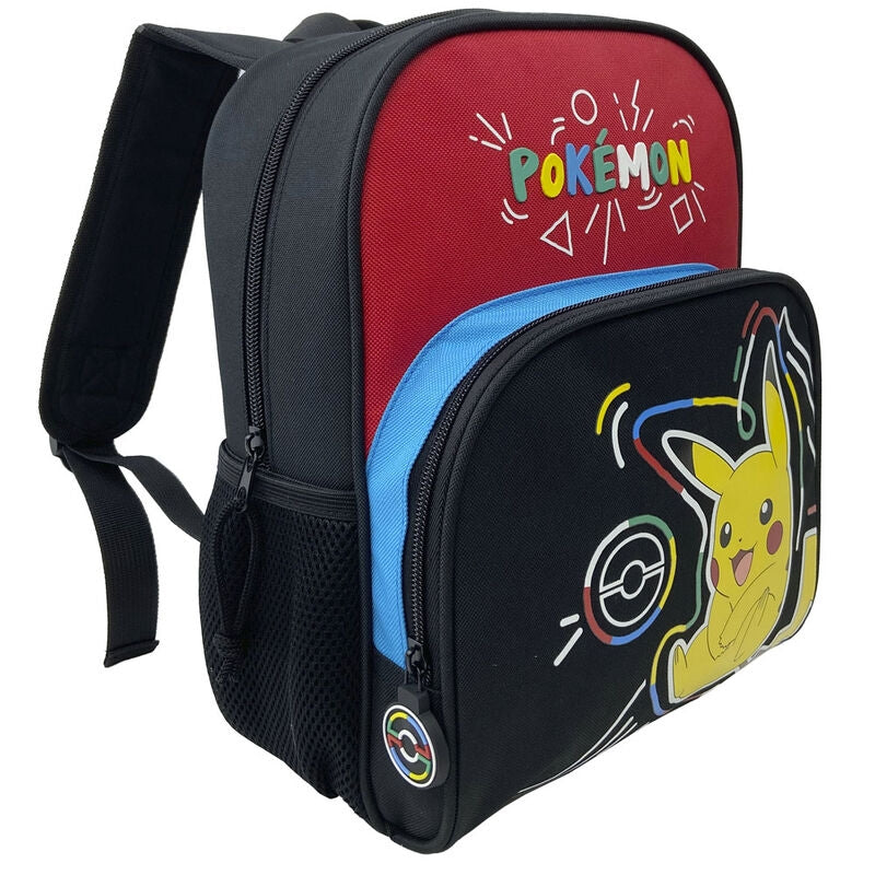 Pikachu ryggsäck 30 cm för barn, hållbar och lätt