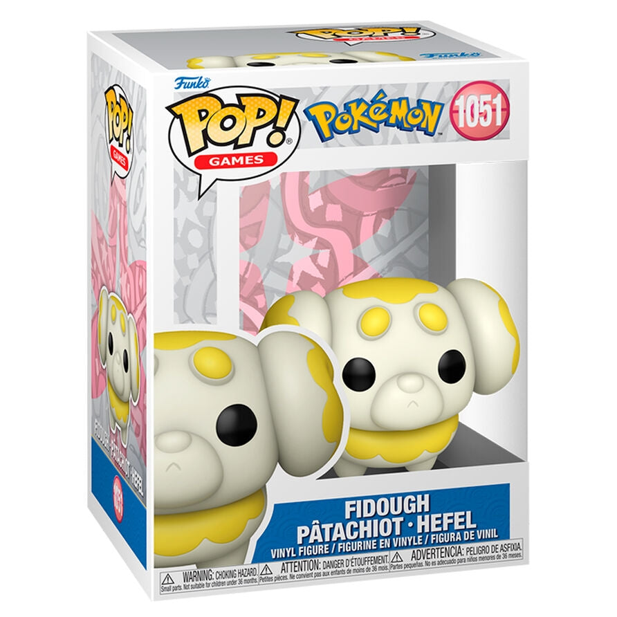 Pokemon Fidough plyschleksak, mjuk, 12-tums, samlarfigur