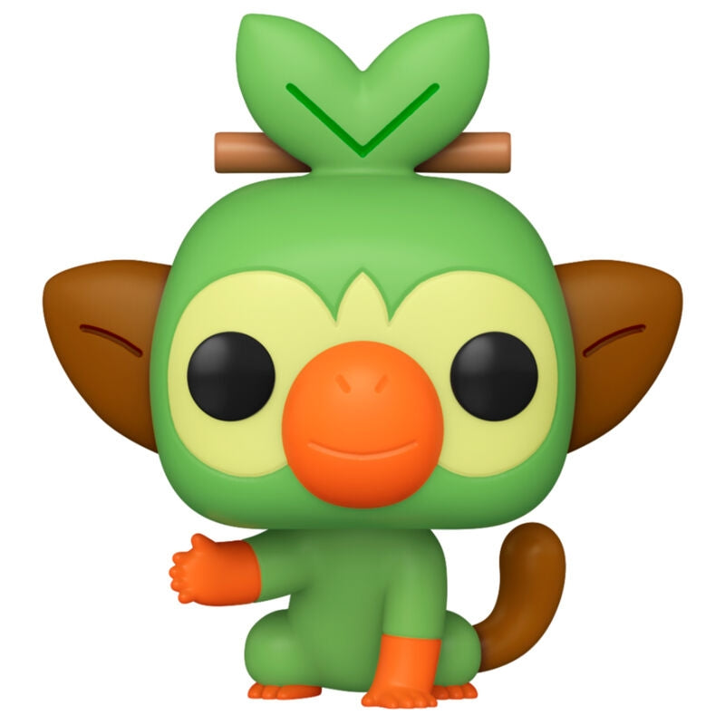 Pokemon Grookey-figur, samlarleksak, 4-tumsstorlek