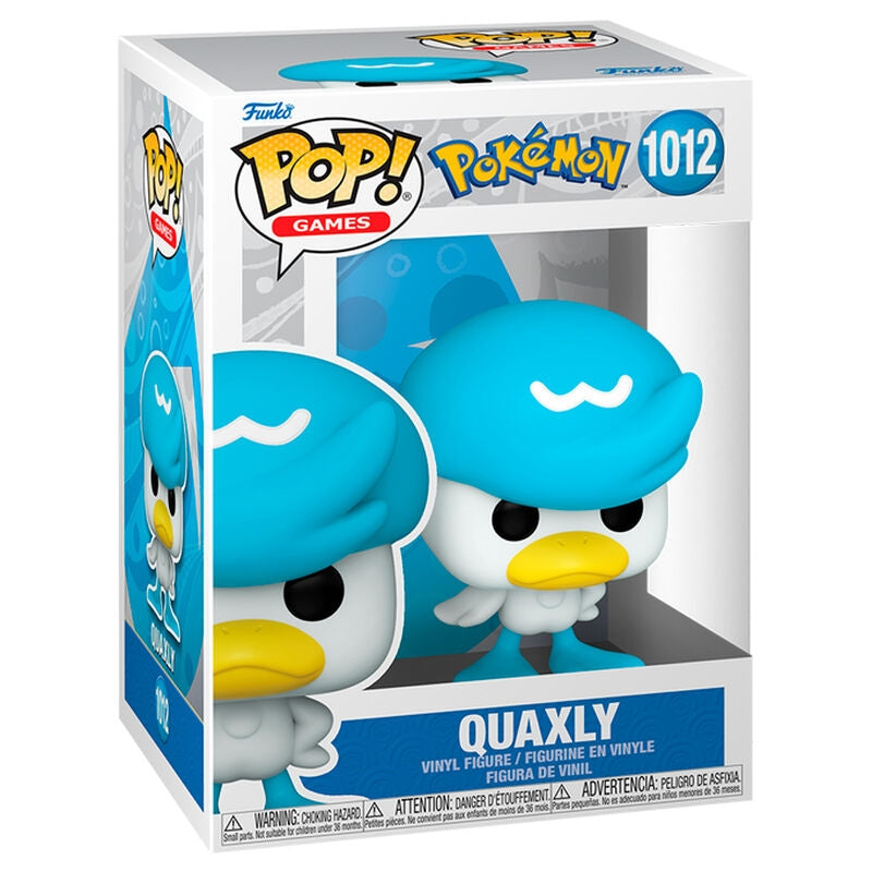 Pokemon Quaxly-figur, samlarleksak för fans och samlare