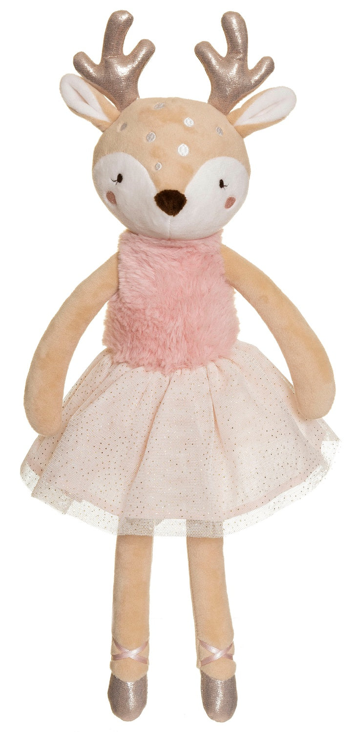 Renballerina plyschleksak, 40 cm, maskintvättbar