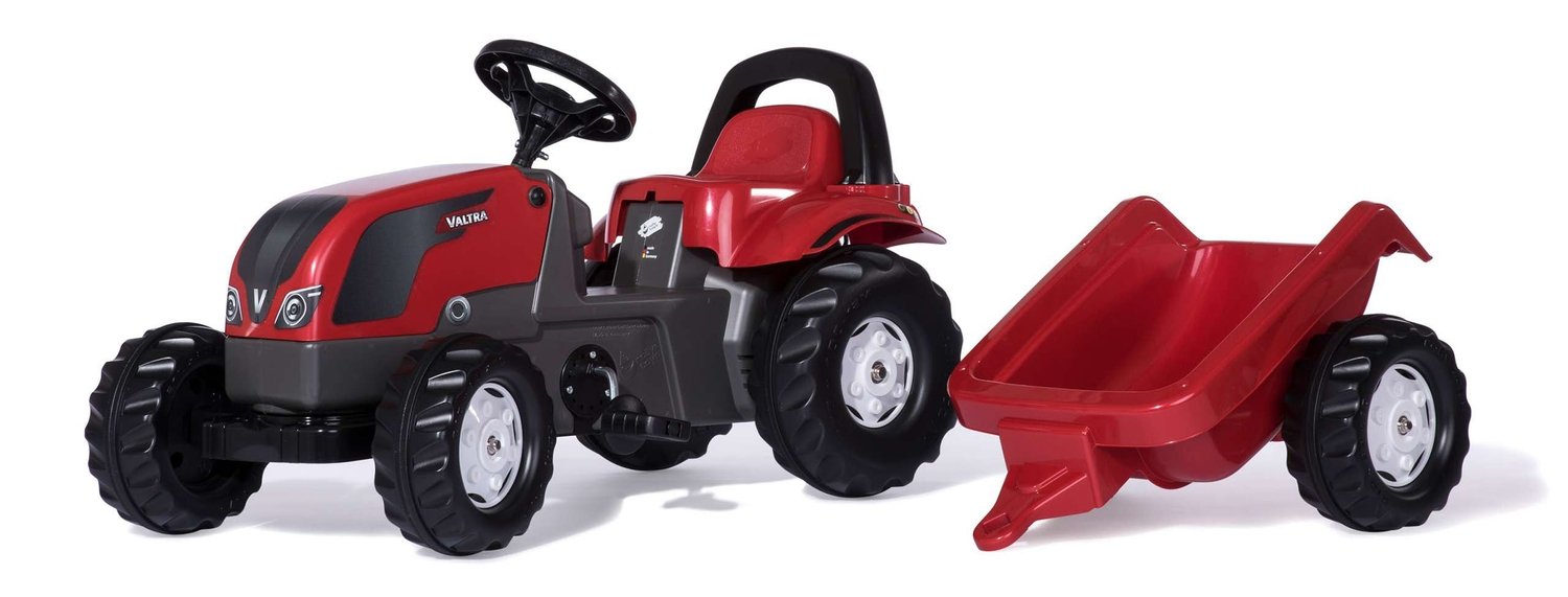 Rollykid Valtra Traktor + Trailer