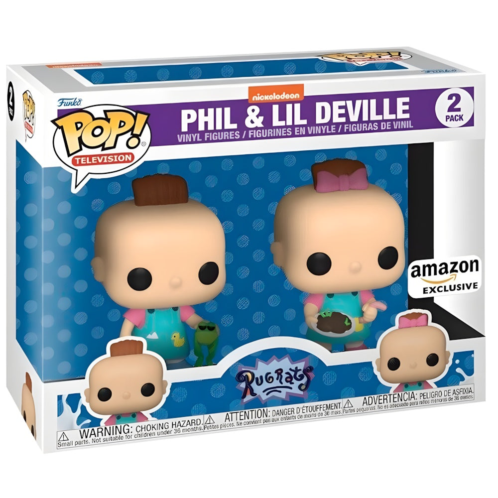 Rugrats Phil & Lil Exklusivt 2-pack actionfigurer