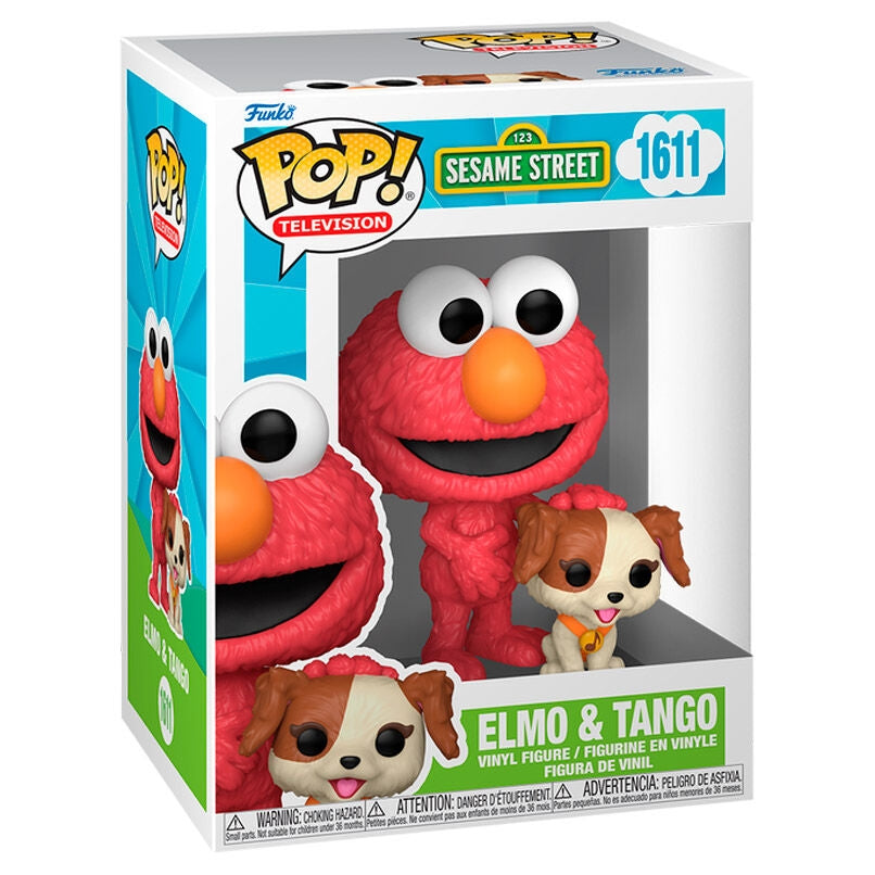 Sesame Street Elmo och Tango plyschleksak för barn