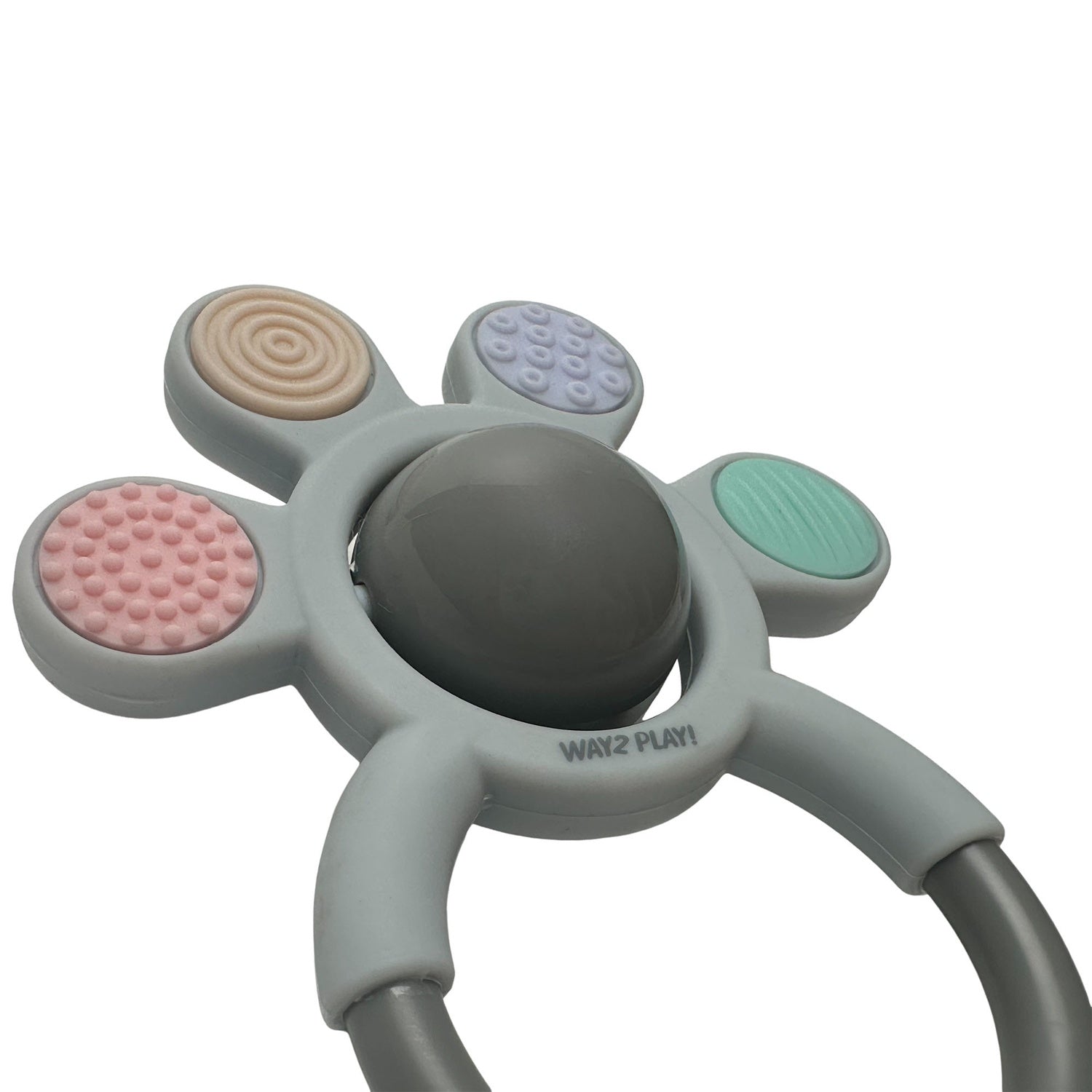 Silikonbitring för bebisar, lugnar tandköttet