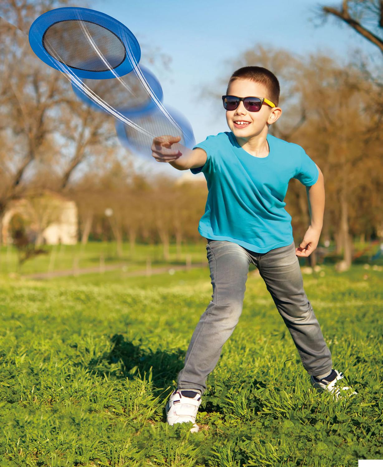 Sommarfångstset för barn, 30 cm skivor, 2 bollar ingår