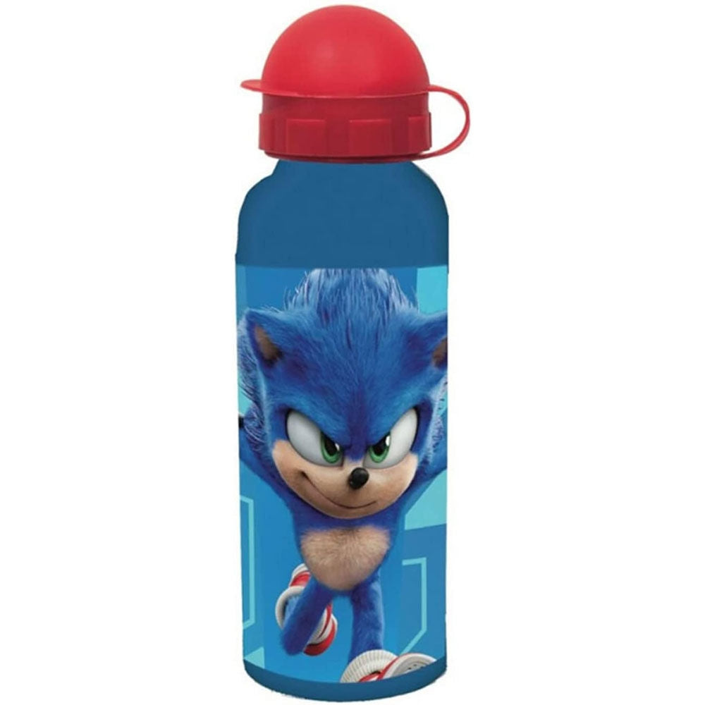 Sonic The Hedgehog 520ml vattenflaska i aluminium