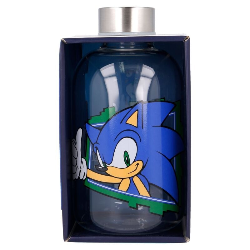 Sonic The Hedgehog 620ml glasflaska för drycker