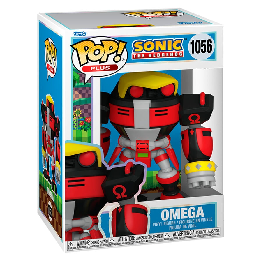Sonic the Hedgehog Omega-figur, samlarleksak, 6-tumsstorlek
