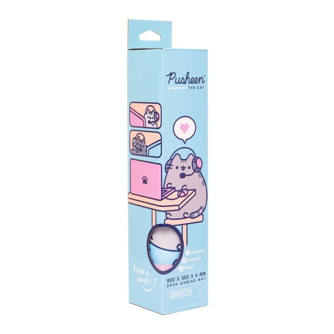 Spelbordsmatta för Pusheen-fans, stor storlek, slitstarkt material