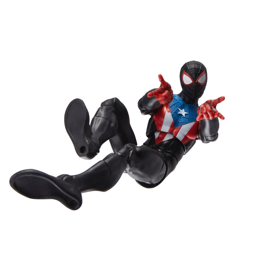 Spider-Man 2 Miles Morales Boricua kostymfigur, 15 cm